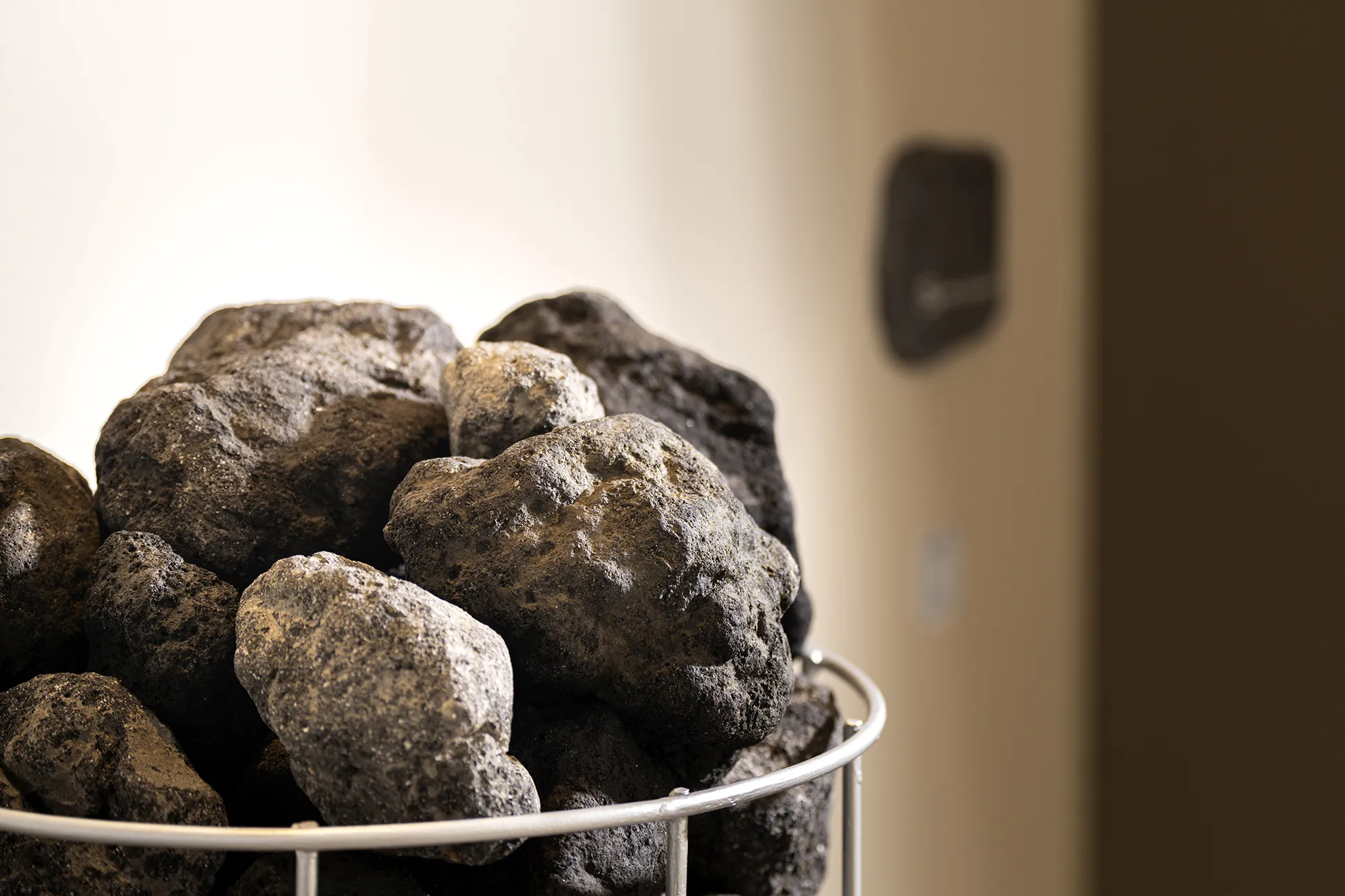 サウナストーンのオブジェ